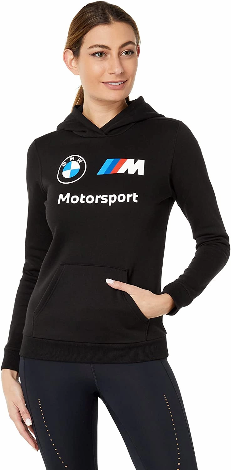Top Stitch By Morning Sun Sweatshirts Puma Women's BMW M Motorsport Essentials Logo Hoodie