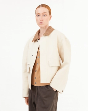 McGeorge Wool/Cashmere V-Neck Waistcoat in Tortilla Knitwear Design Workshop Shirley Paden