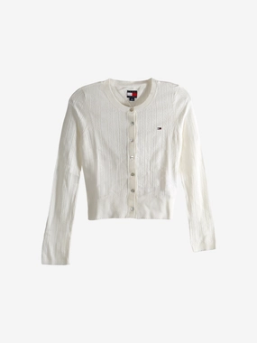 TOMMY HILFIGER - Women Tjw Crew Neck Cardigan Knitwear Sampling Service
