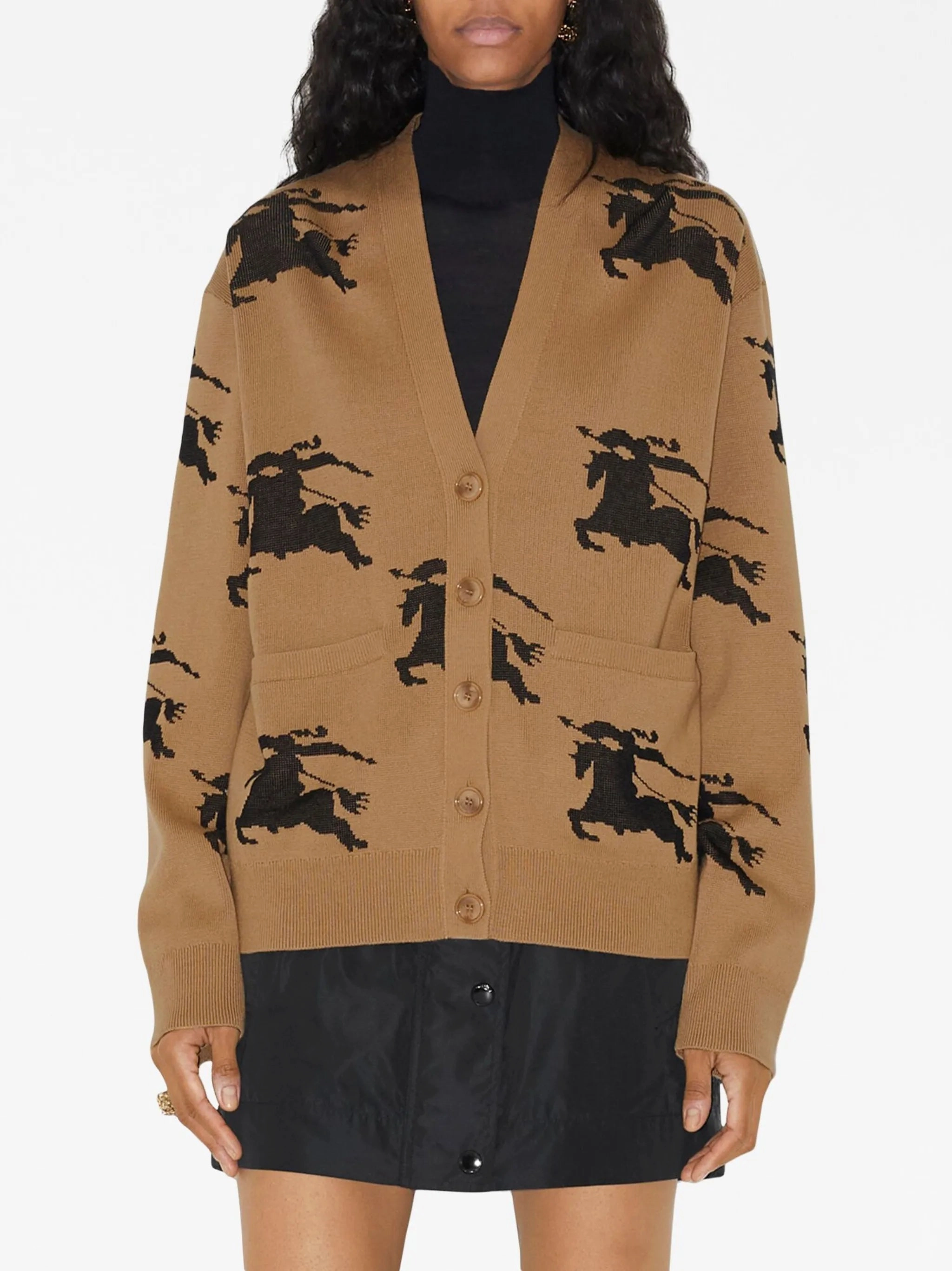 Begg Knitwear EKD intarsia-knit cardigan