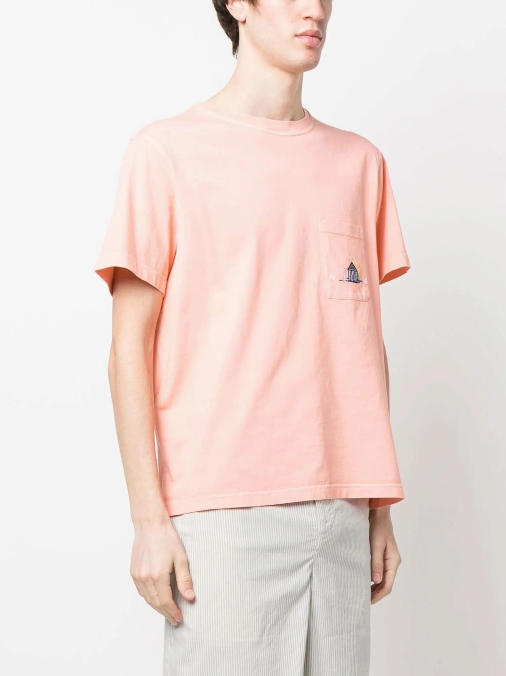 State National Championship T Shirts embroidered-motif short-sleeve T-shirt