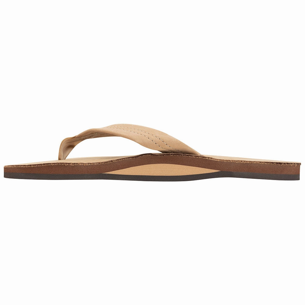 Rainbow Single Layer Premier Leather Mens Flip Flops Images Of Flip Flops On The Beach