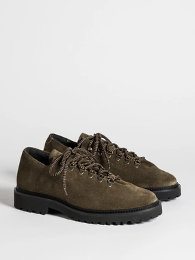 Shulook Hiking Boots RASMUS LUG SUEDE MARRON GLACE