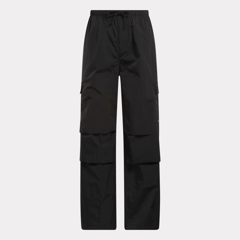 Reebok Apparel Women Studio Style Cargo Pants BLACK Bandana Cargo Pants