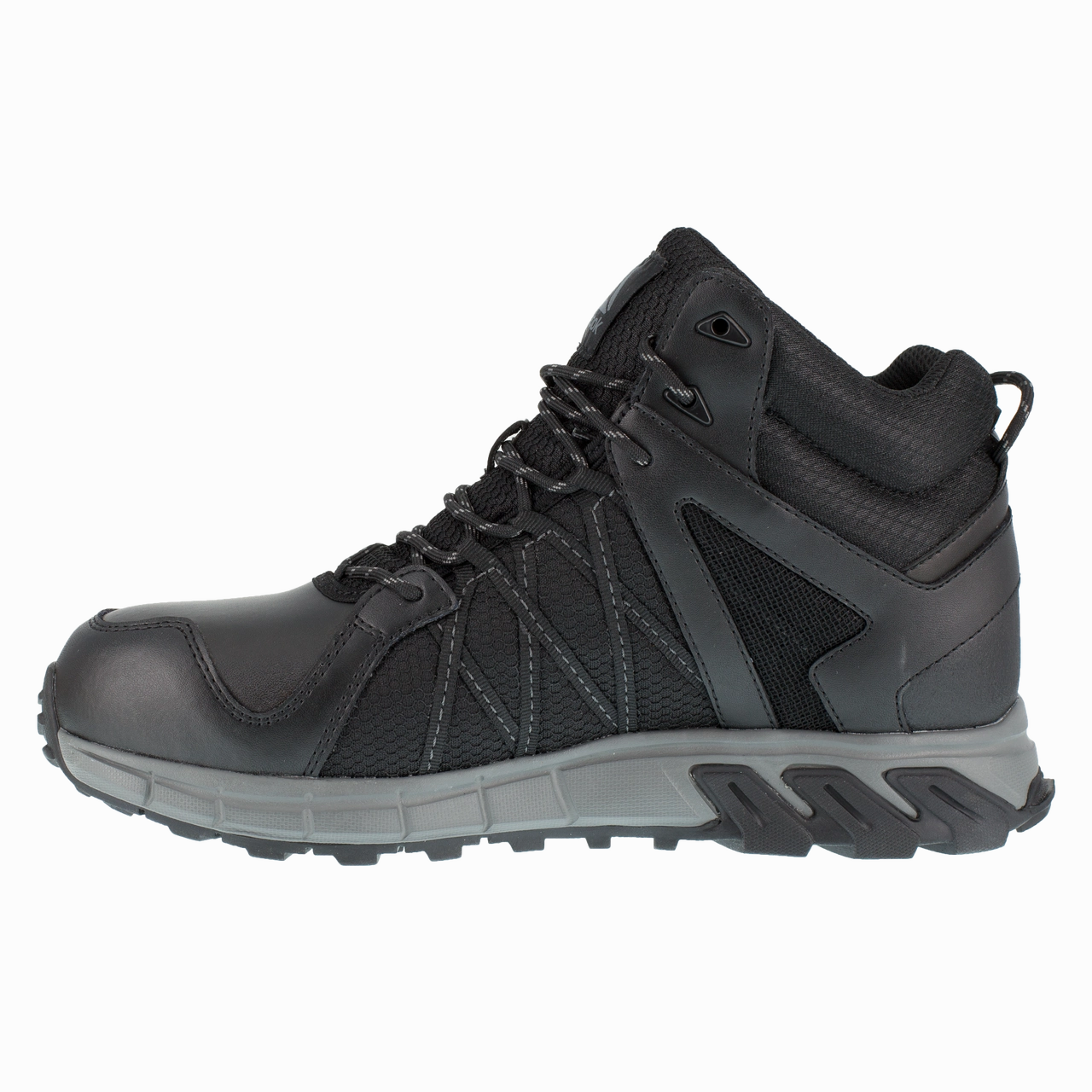 Reebok Work Men's Trailgrip Waterproof EH Alloy Toe Mid Work Boot 8010 Work Boots