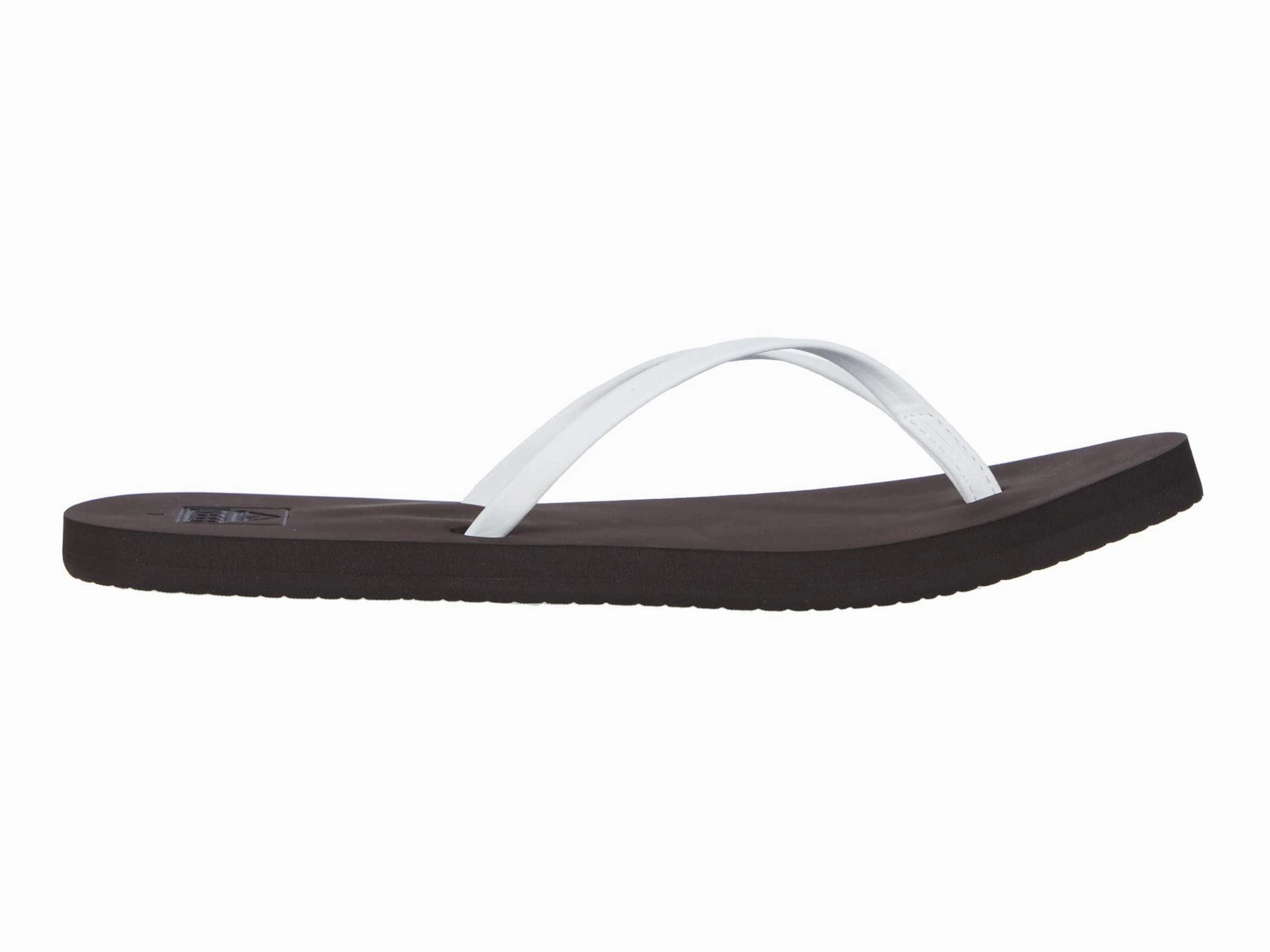 REEF Womens Bliss Nights  Black | Lightweight Sandals RF0A2U1JBLA Fur Thong Flip Flops