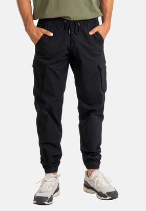 REELL - Reflex Cargo BR Deep Black - Pants Peachd Cargo Pants