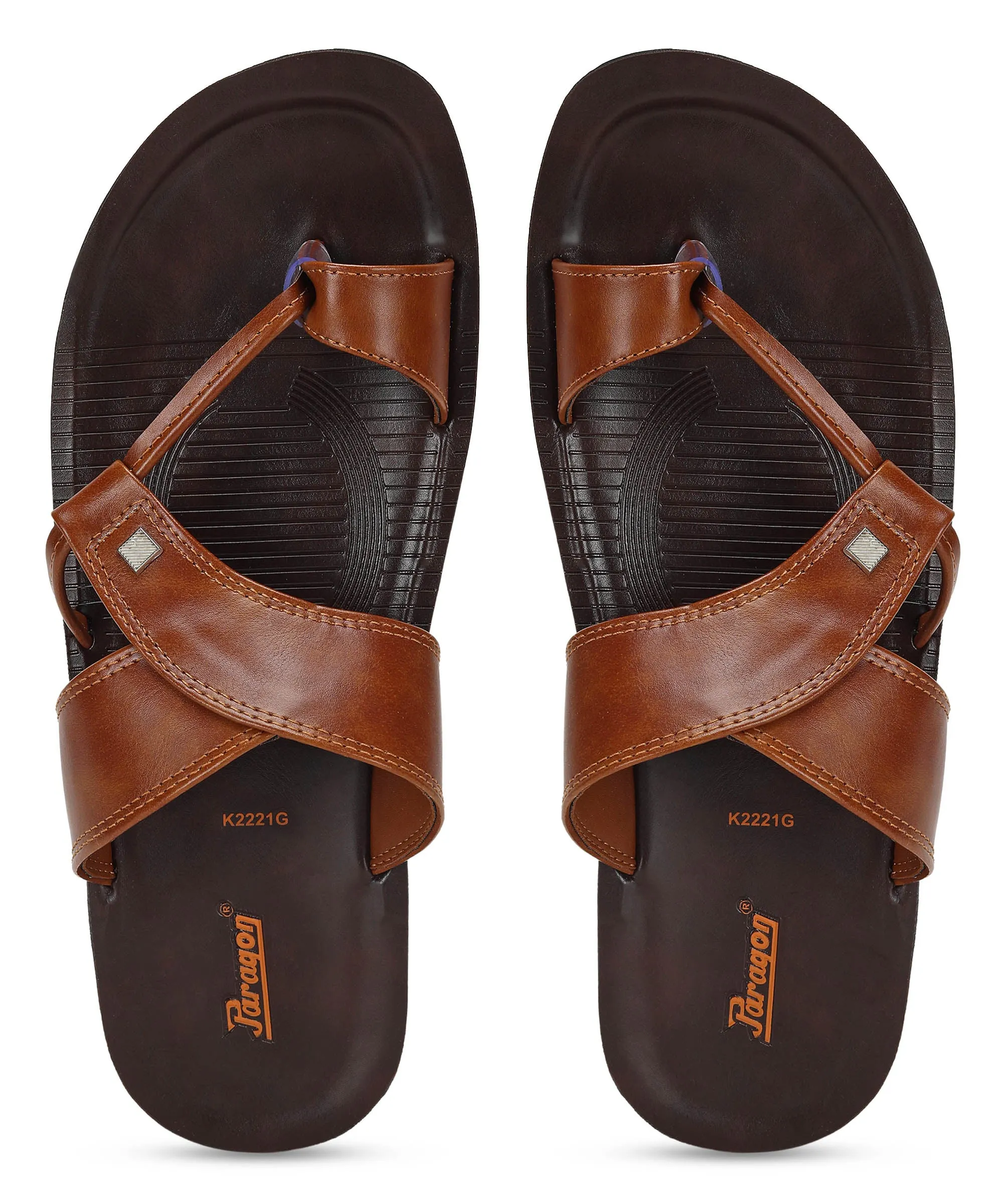 Paragon PUK2221G  Men Stylish Sandals | Comfortable Sandals for Daily Outdoor Use | Casual Formal Sandals with Cushioned Soles Sandals Shop