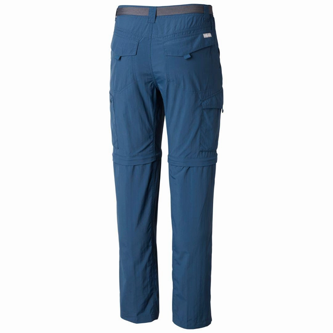 Columbia Men Blue Silver Ridge Convertible Pant (Sun Protection) Empyre Corduroy Cargo Pants