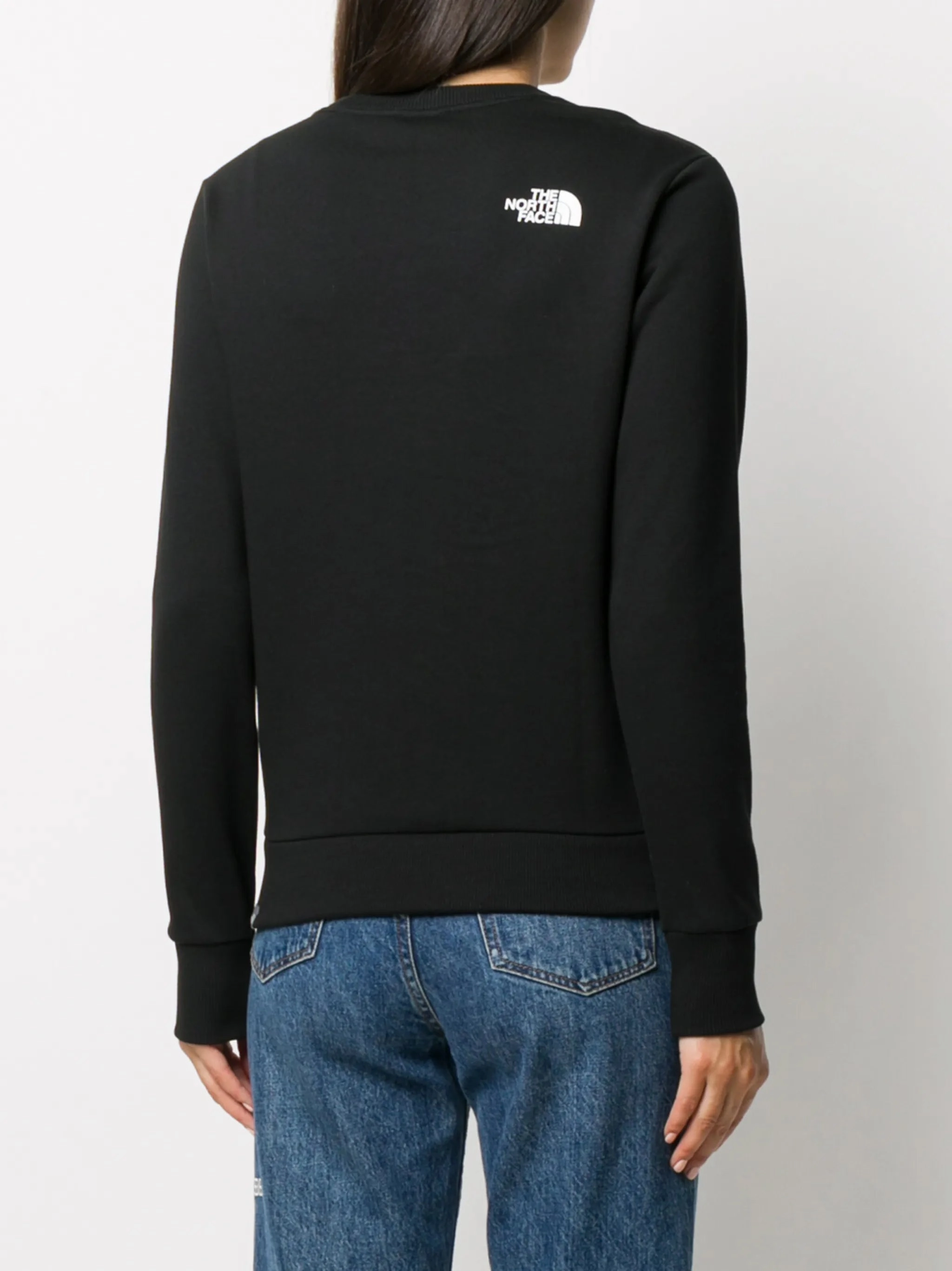 crew neck logo sweatshirt Vintage Football Sweatshirts