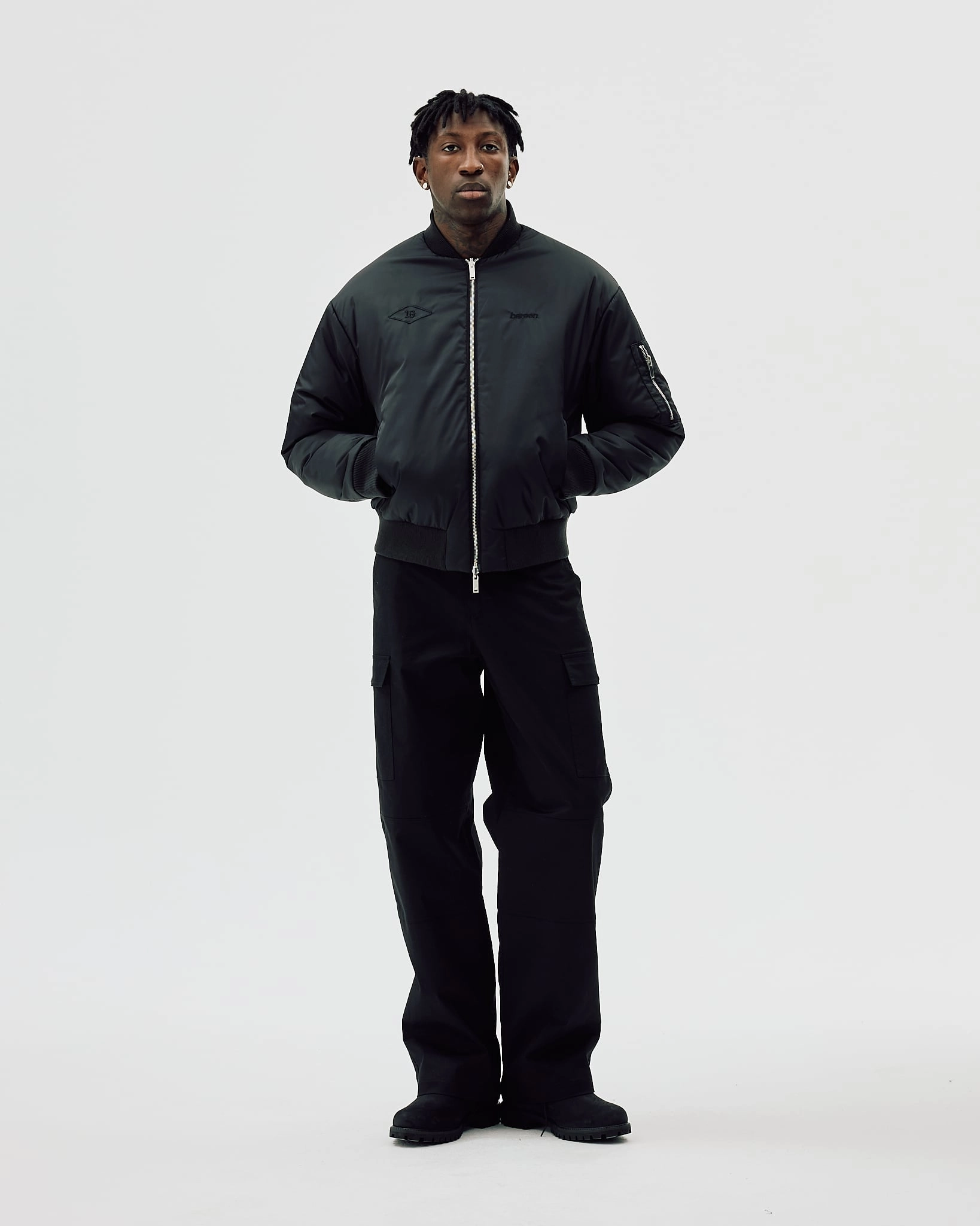 H&m Jackets Reversible Bomber Jacket, Men - AW25 - Black