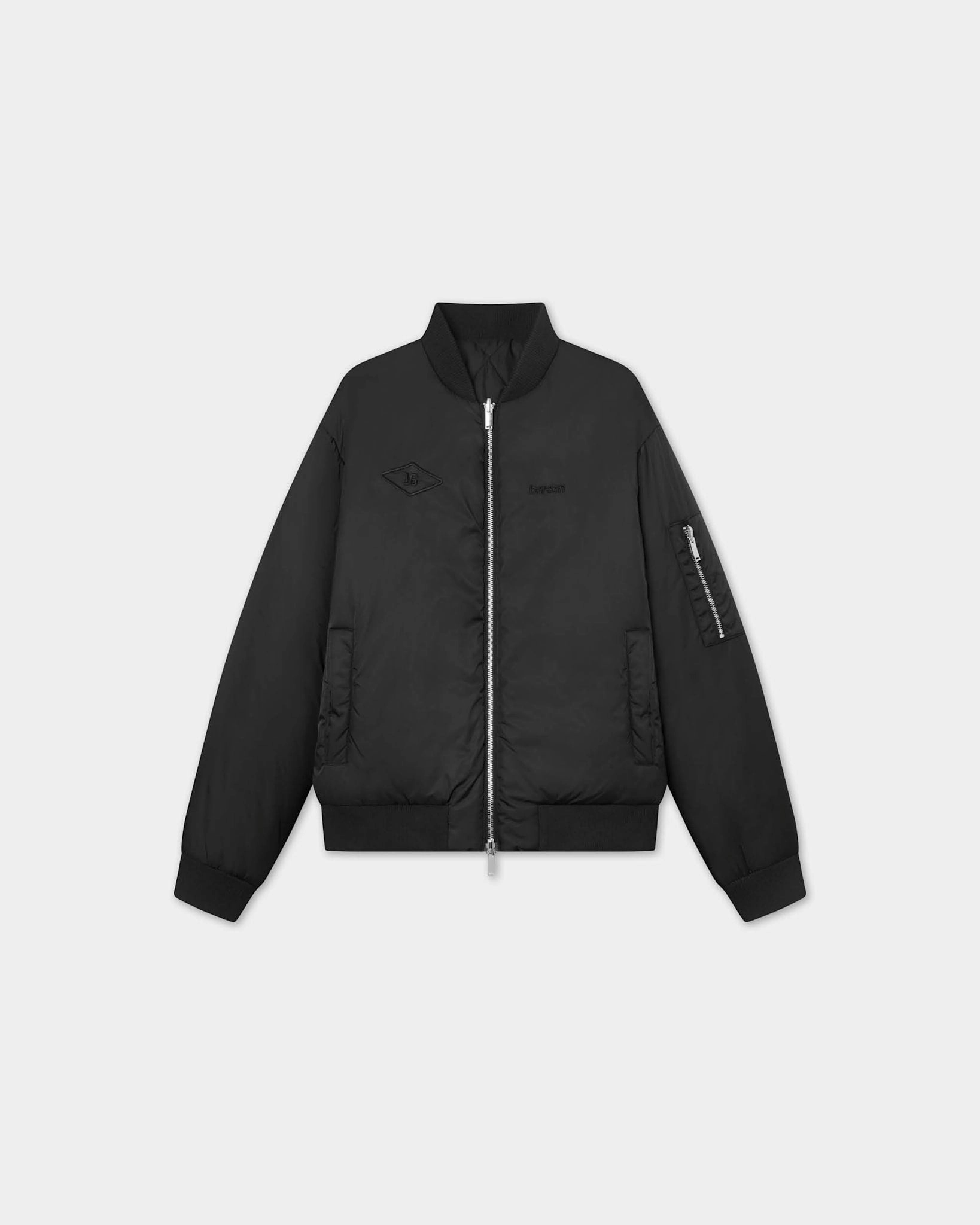 Mustard Jackets Reversible Bomber Jacket, Men - AW25 - Black