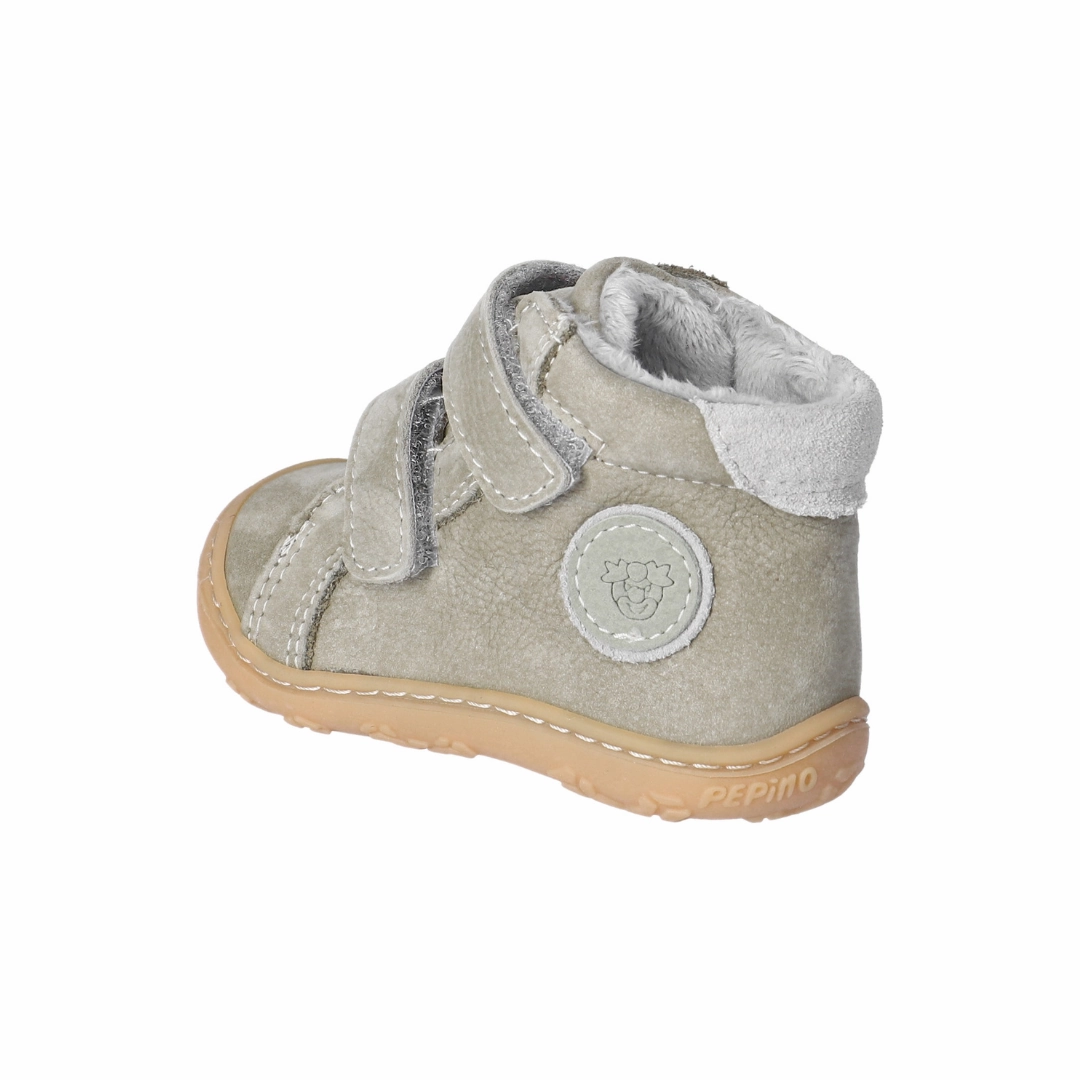 Kork Ease Boots Ricosta Kids Boots | Gedo Velcro | Eukalyptus/Hellgrau