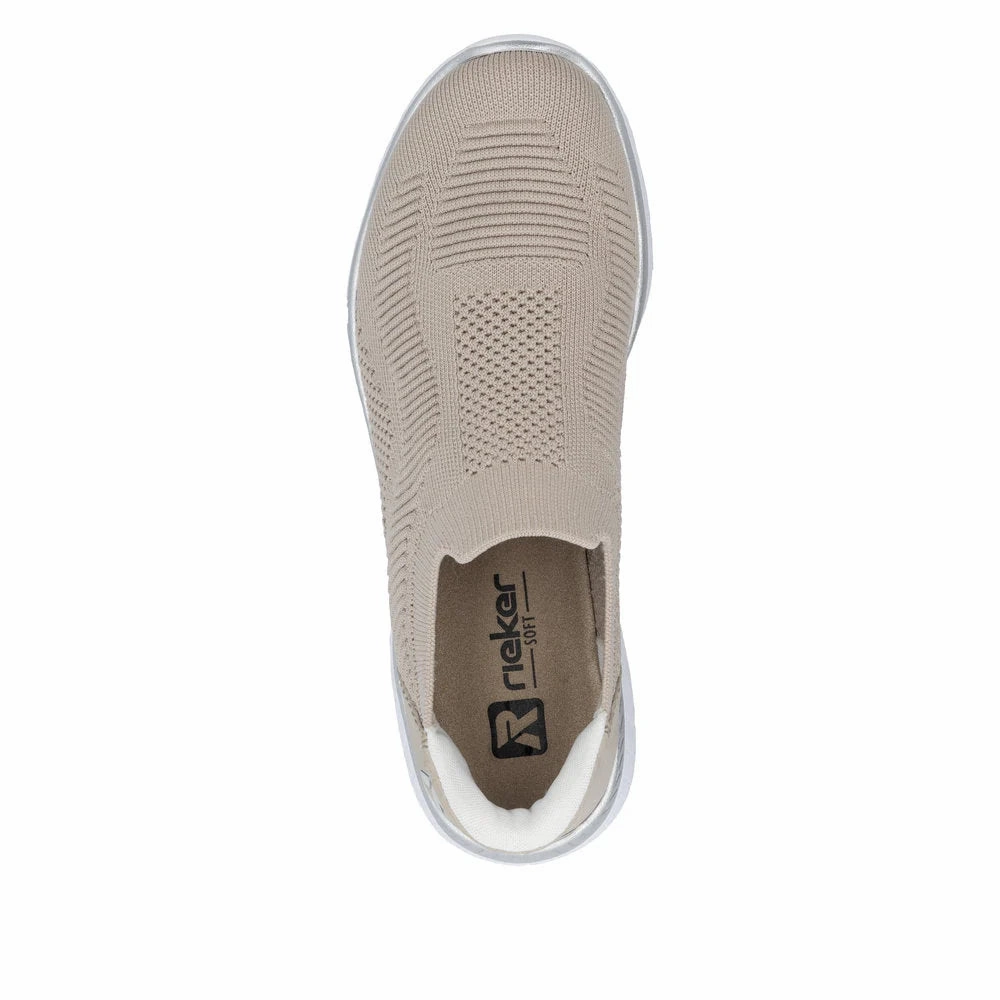 Rieker Women's Edith Sneaker - Ginger/Ginger Running Shoes Store Near Me