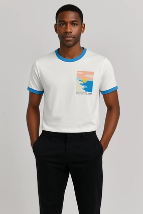 Big And Tall Ringer Graphic Tees Assorted