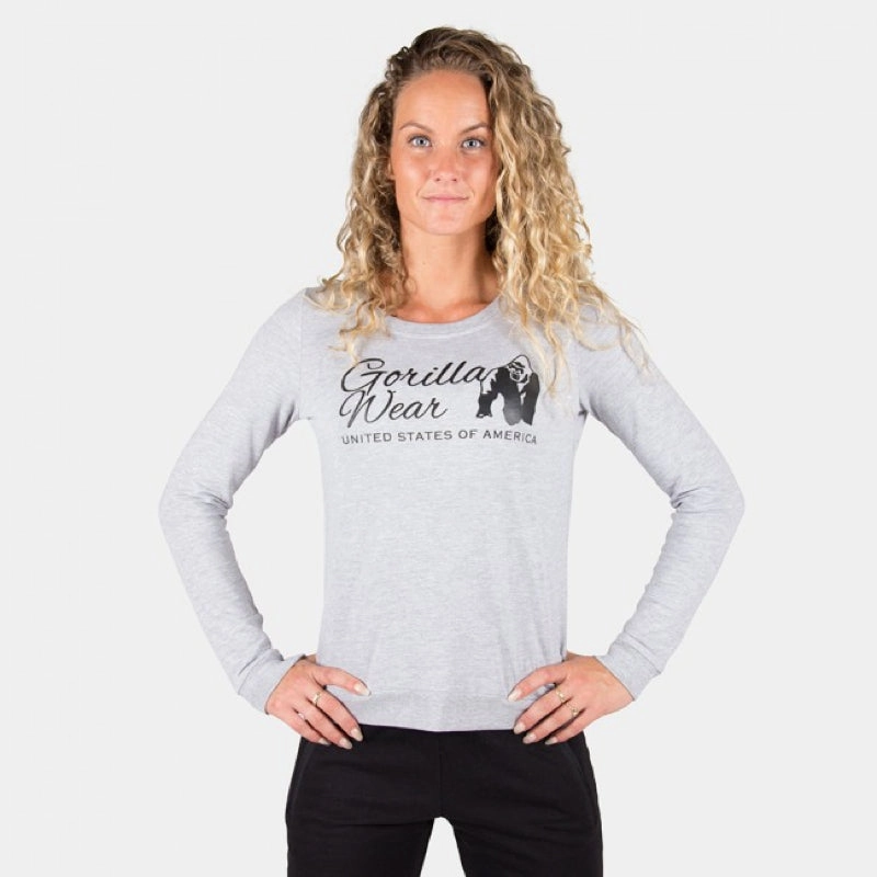 Riviera Sweatshirt -Light Gray Wildwood Nj Sweatshirts