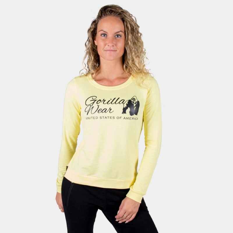 Spirit Halloween Sweatshirts Riviera Sweatshirt -Light Yellow