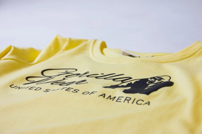 Stockton Sweatshirts Riviera Sweatshirt -Light Yellow