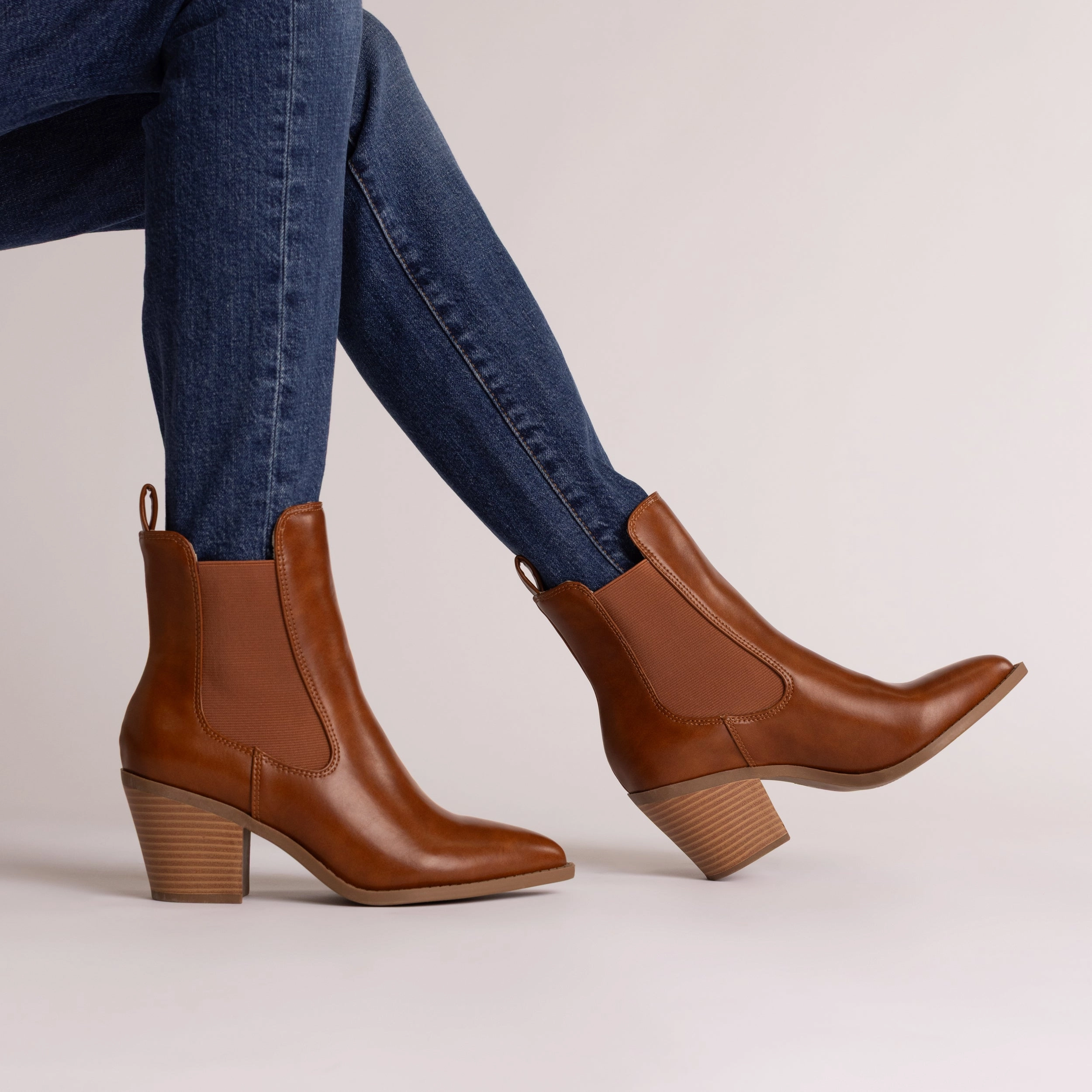 Chelsea Boots Design ROSEMARY WESTERN CHELSEA BOOTIES