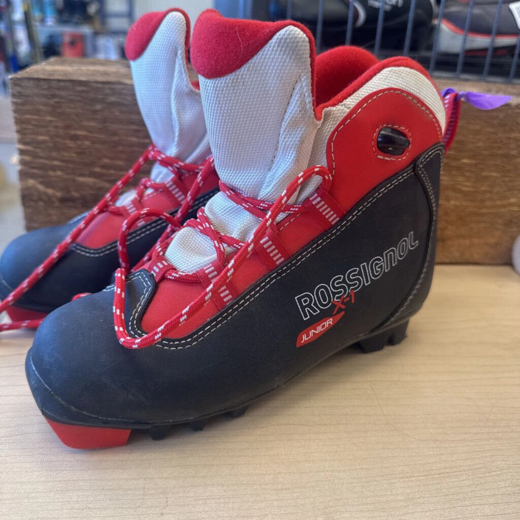 Rossignol - Kid's X-1 Junior XC Ski Boots - NNN - MSRP $119: Black/Red/White-children-34 Weestep Snow Boots