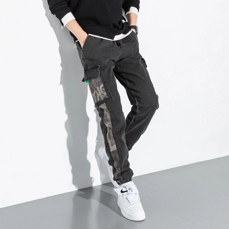 West Louis Hip Hop Style Streetwear Cargo Pants Material Cargo Pants