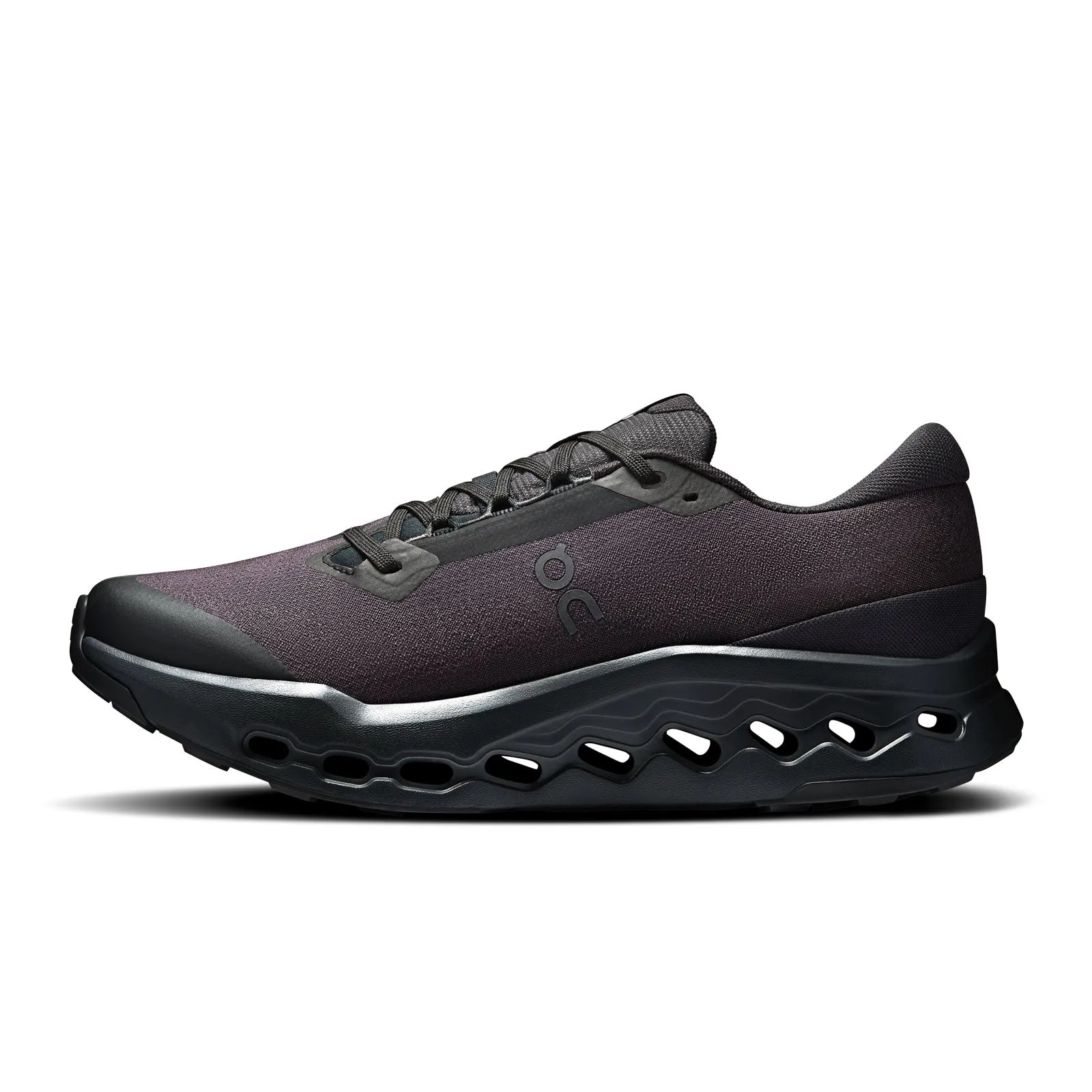 On Running Cloudsurfer Trail 2 Waterproof Running Shoe (Men) - Black/Black Best Running Shoes For Half Marathon