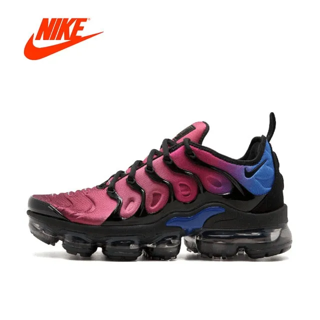 Best Running Shoes 2021 2018 Original New Arrival Authentic NIKE VAPORMAX PLUS Men's Running Shoes Sport Outdoor Sneakers Gym Shoes Low-top 924453-005