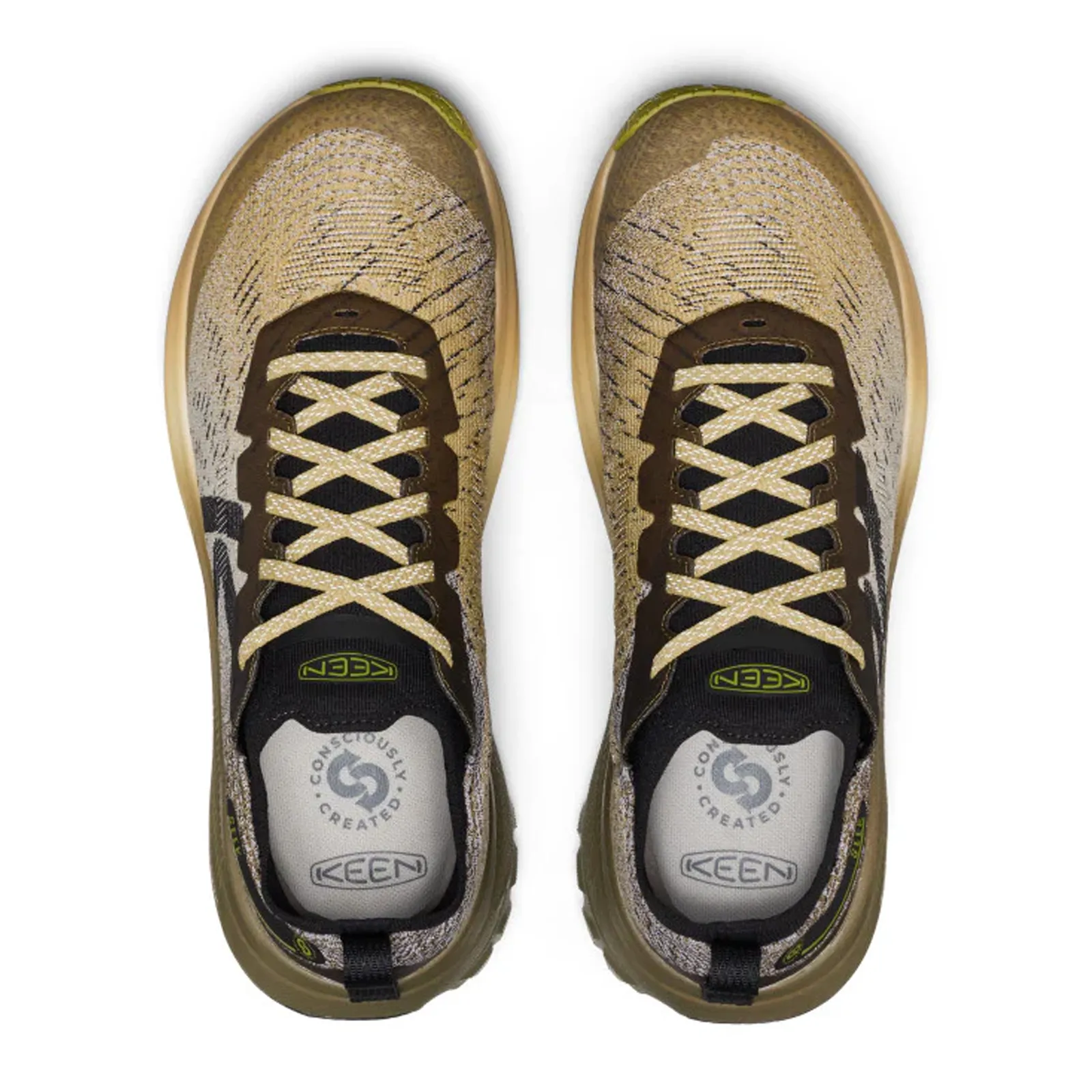 Keen Seek Trail Running Shoe (Men) - Dark Olive/Khaki Good Deals On Running Shoes