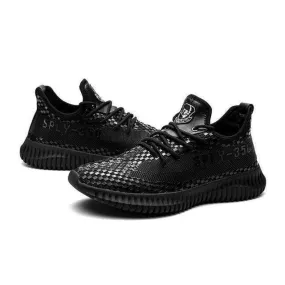 Running Sports Shoes PU Imitation Leather Ultra-Soft Breathable Lace-up Slip-resistant Shock-absorption For Men Drop Shipping Invincible 3 Running Shoes