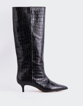Spider Ii Boots Rynn Black Croco