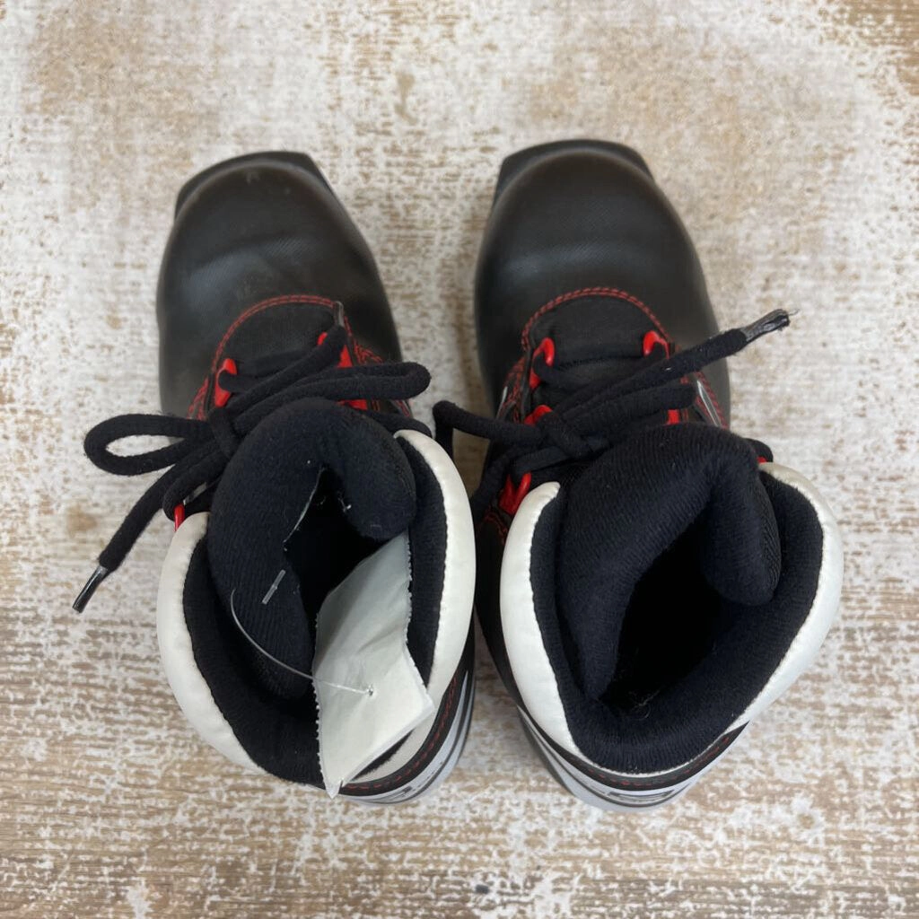 Snow Boots Kmart Salomon - Kids Team XC Ski Boots - SNS Profil - MSRP $109: Black / White / Red-children-1.5Y