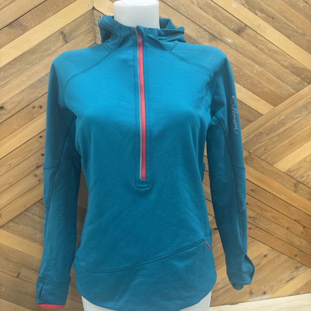 Mickey And Minnie Sweatshirts Salomon - Women's Sweater - MSRP $150: Blue/Pink-women-SM