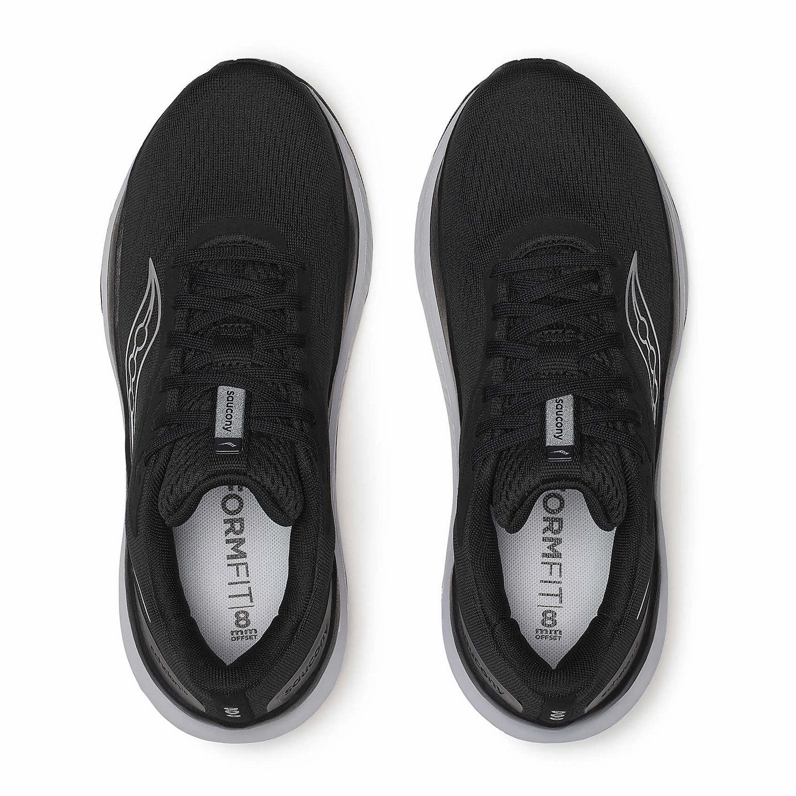 Saucony Echelon 10 Running Shoe (Women) - Black/Silver