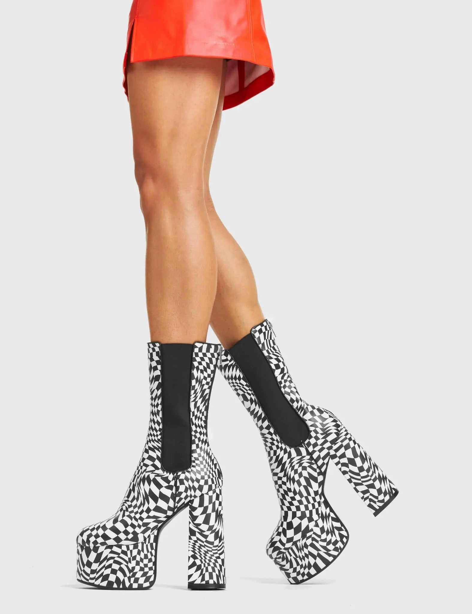 Scorpio Platform Ankle Boots Ankle Boots Clear Heel