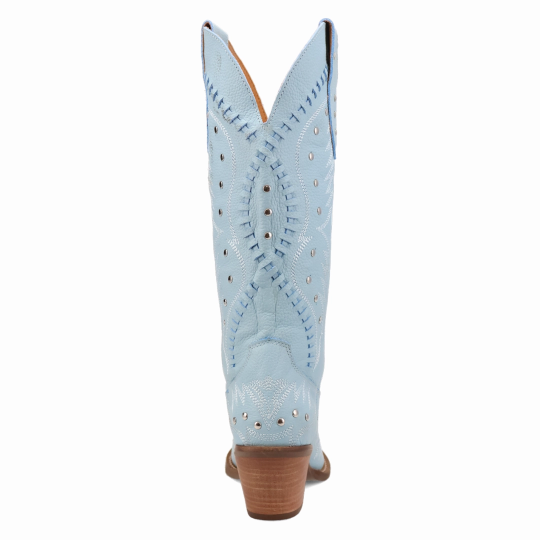 Online Exclusive | Dingo | Pretty 'N Pink Leather Boot in Blue **PREORDER Muck Boots Insulated
