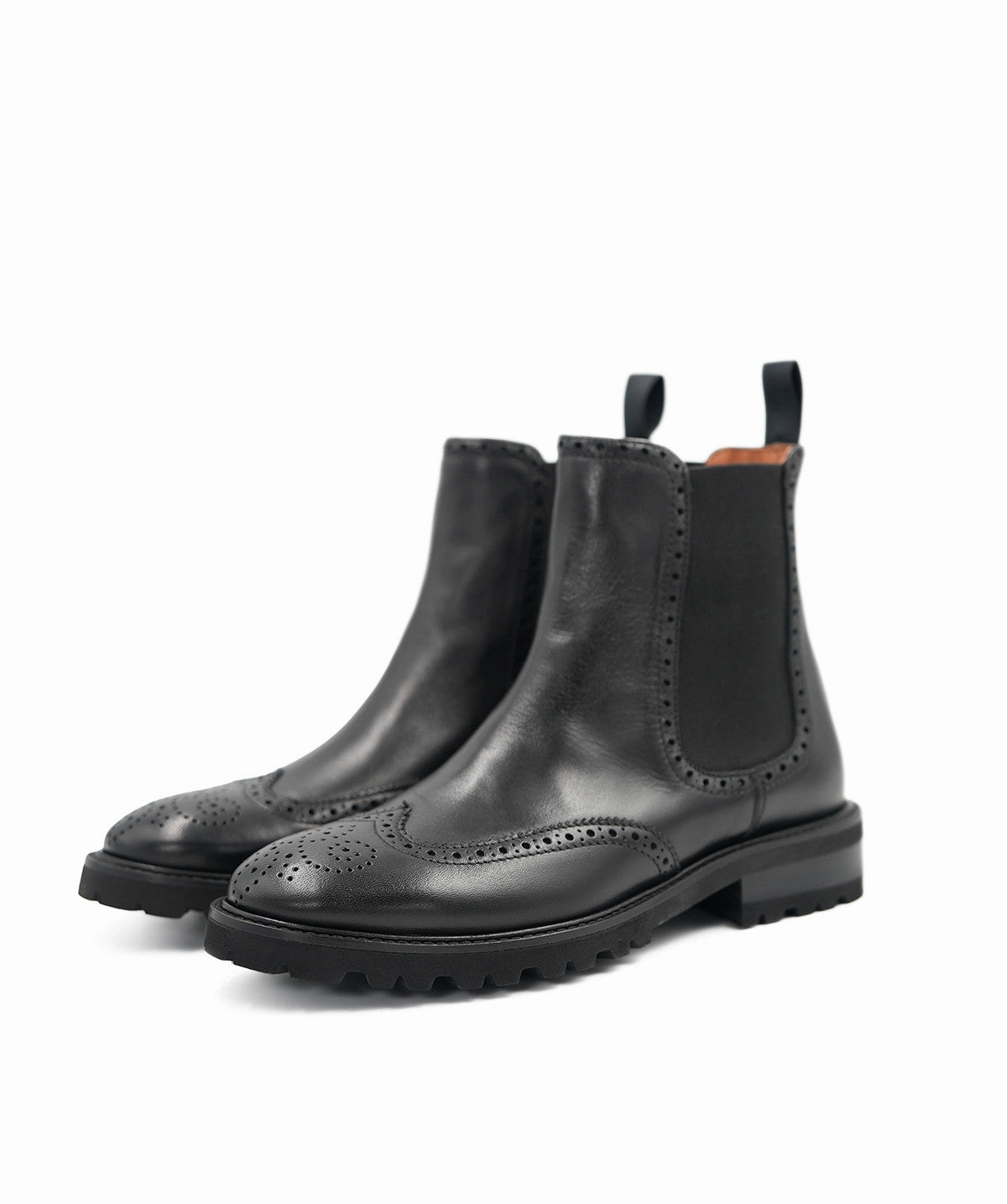 Boots CHARLIE Noir Purple Velvet Chelsea Boots