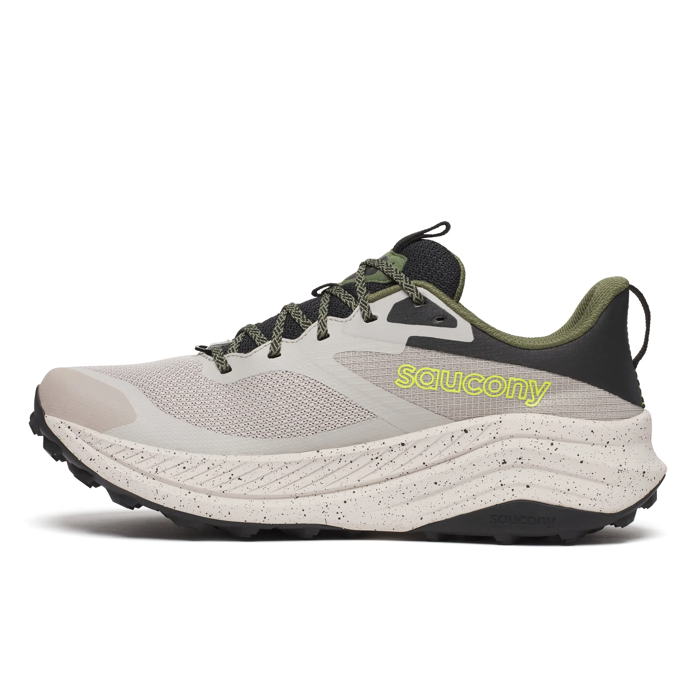 Saucony Xodus Ultra 3 Men's - Dove/Olivine Colombe/Olivin Pegasus Trail 2 Trail Running Shoe