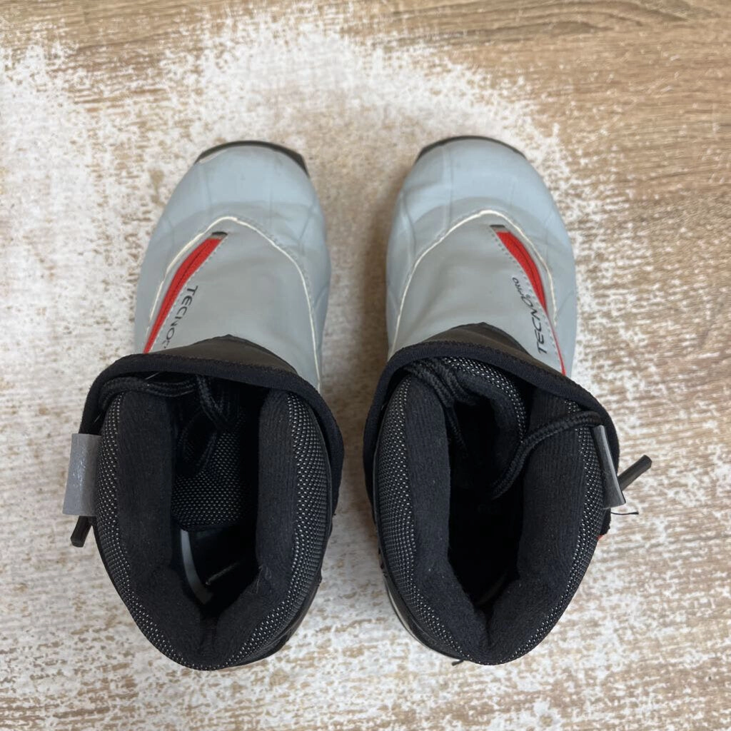 Snow Boots In Costco Tecnopro - Kids' Cross Country Ski Boots : Grey / Black / Red-children-1.5Y