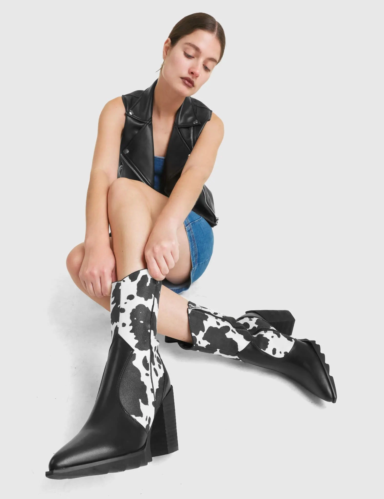 Seen Before Western Ankle Boots Old Western Ankle Boots