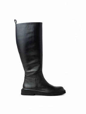 Staud Ankle Boots SELMA NAPPA BLACK