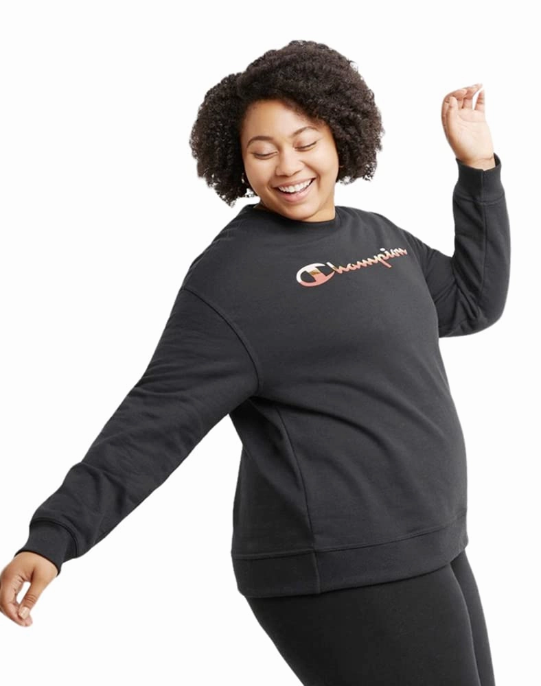 Sweatshirts Cropped Champion Women's Powerblend Crewneck Sweatshirt