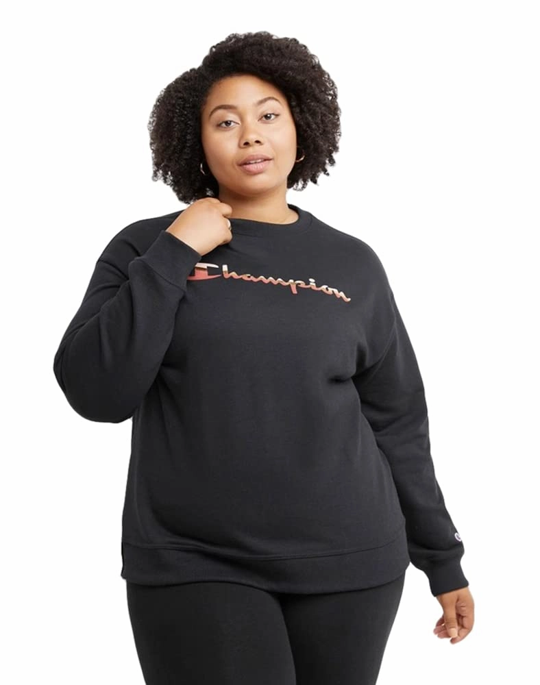 Champion Women's Powerblend Crewneck Sweatshirt Sweatshirts Graphic