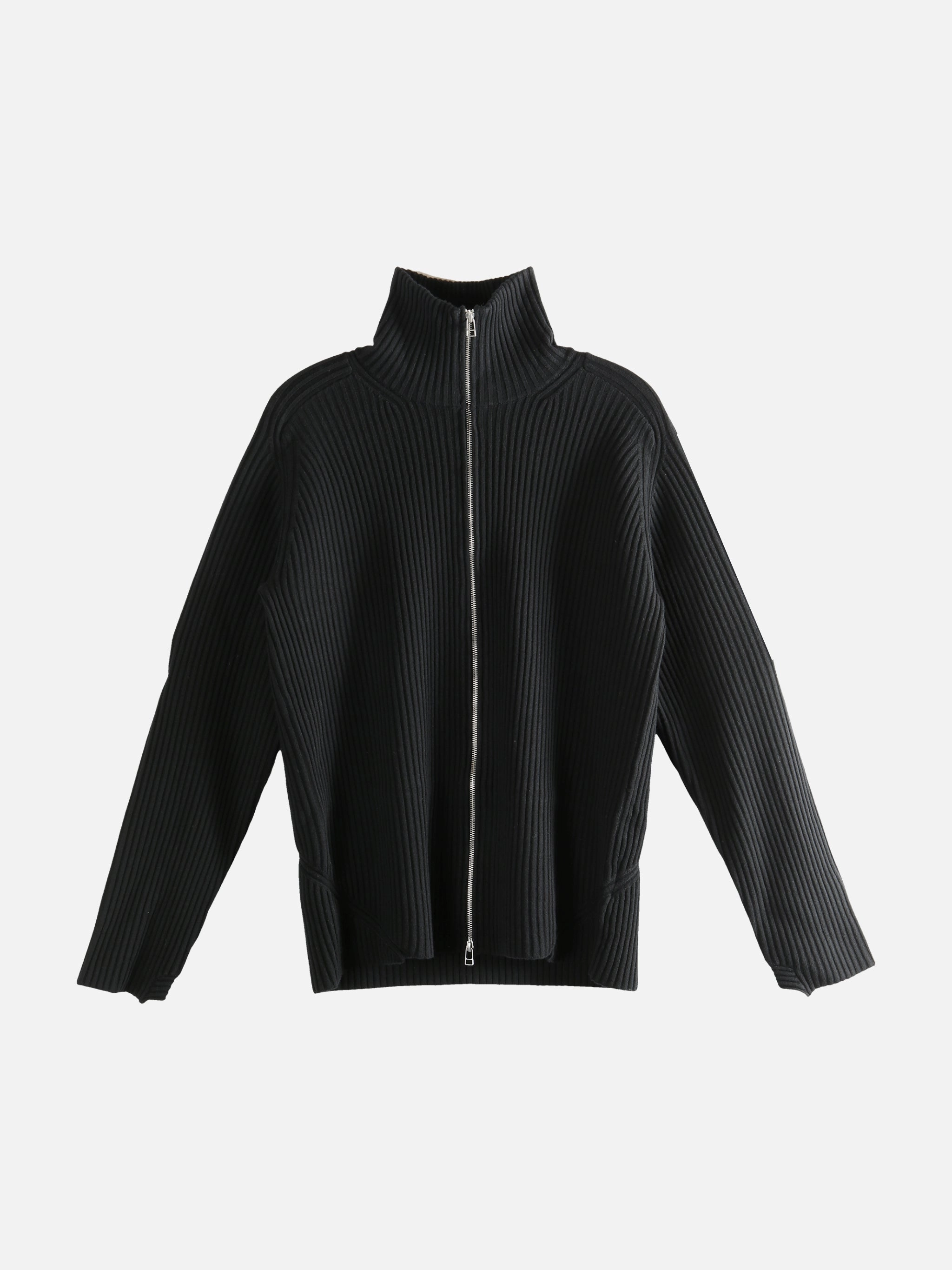 Knitwear Design By Carol Brown OMAR AFRIDI - Men Articulated Drivers Knit Sweater