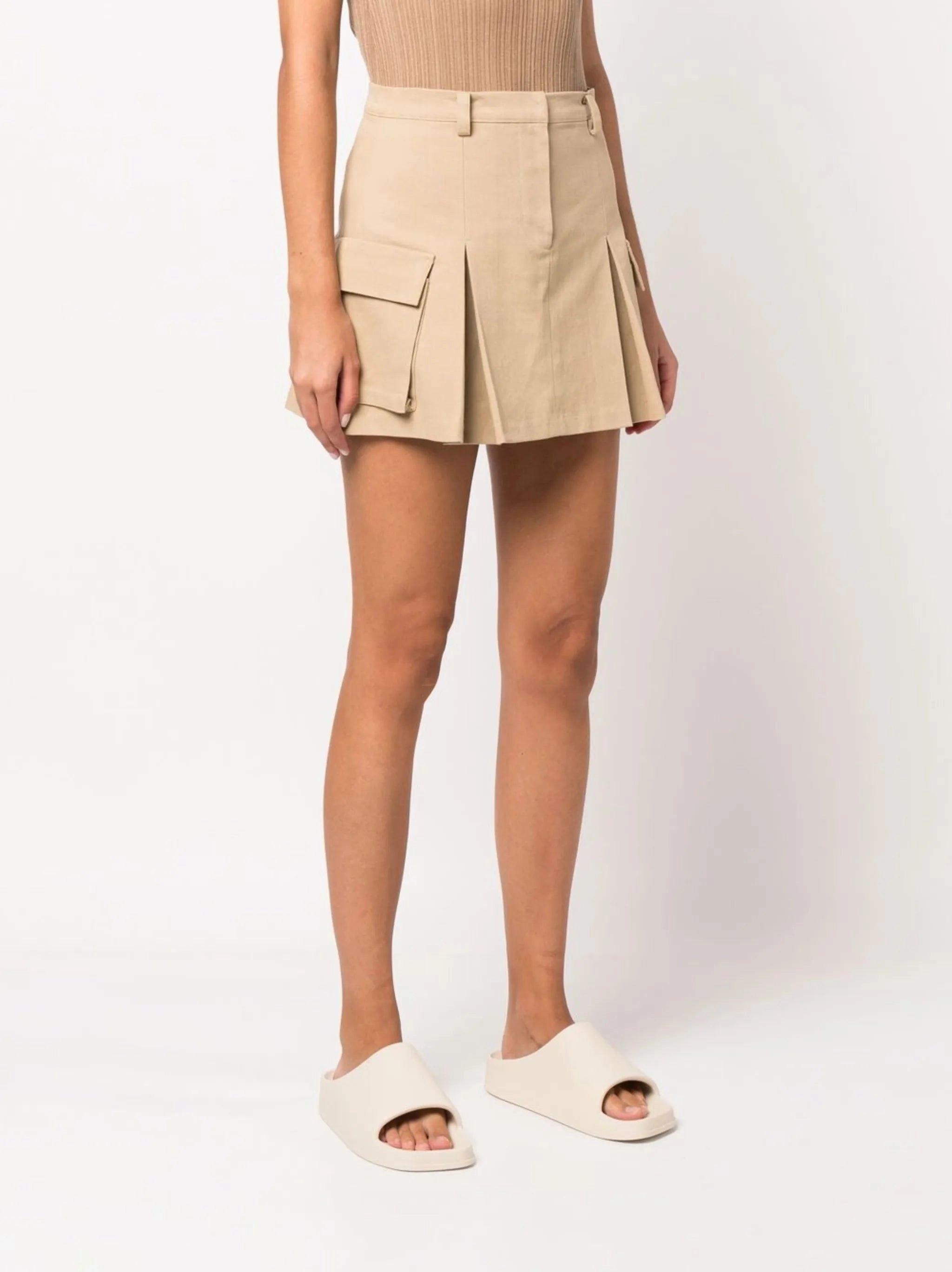 Audrey cargo mini skirt Army Dress