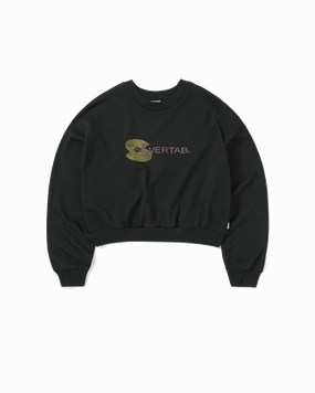 SILVERTAB / GRAPHIC LAUNDRY CREW (WOMEN) Flower Embroidered Sweatshirts