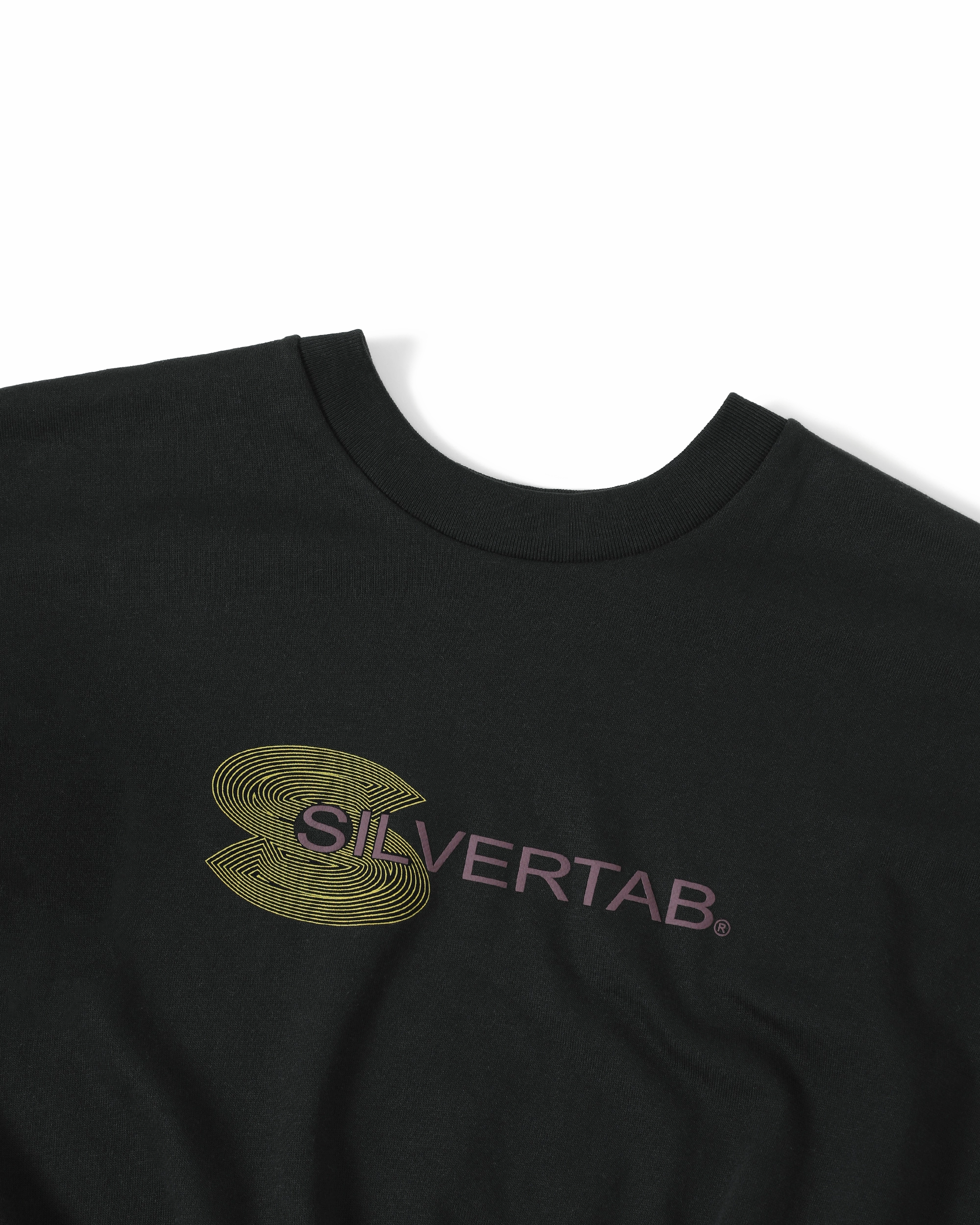 SILVERTAB / GRAPHIC LAUNDRY CREW (WOMEN) Retro Style Sweatshirts