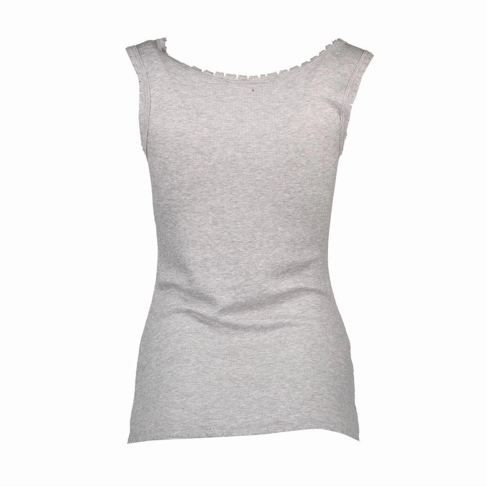 Trendy Shirts Silvian Heach Gray Viscose Women Top