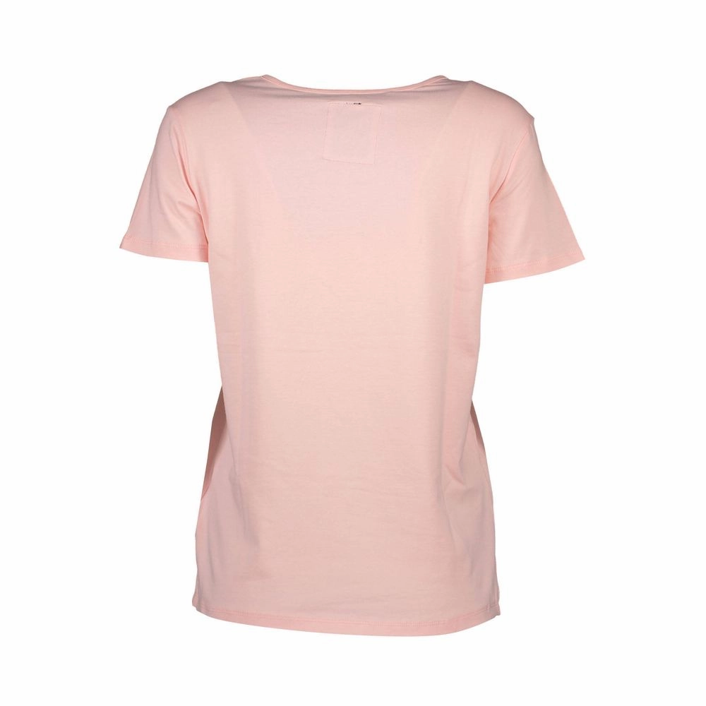 Silvian Heach Pink Cotton Women T-Shirt Sportliche T Shirts