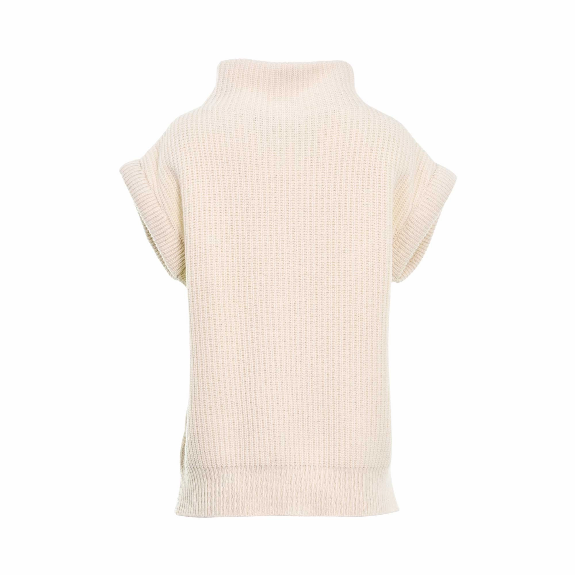 Simona Corsellini Women's Cream White Sweater Milano Knitwear