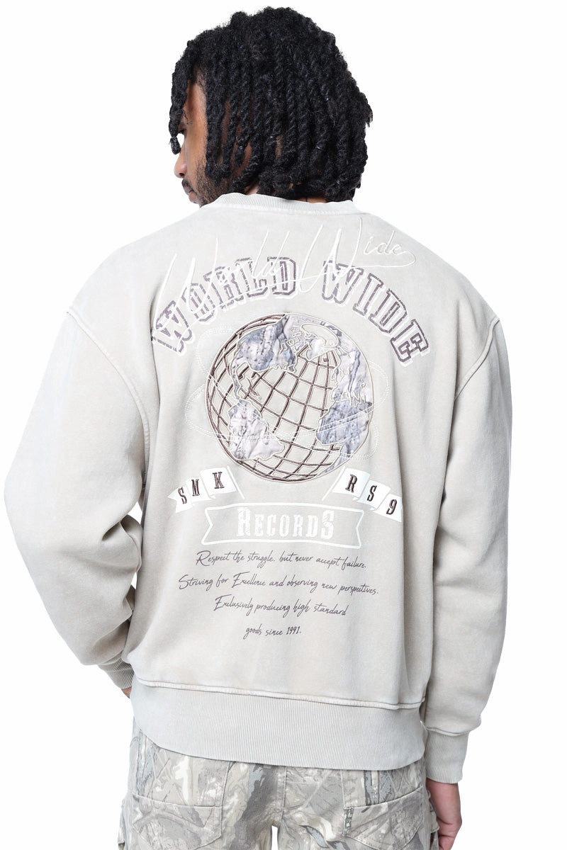 Smoke Rise Men's Graphic Crew Neck Sweatshirt Unc Sweatshirts